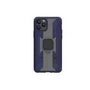 2Pcs For Iphone 11 Pro Max Iron Warrior Shockproof Pc + Tpu Protective Case