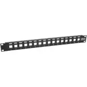 Tripp Lite N062-016-KJ 16-Port 1U RackMount Unshielded Blank Keystone-Multimedia