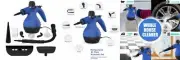 Comforday Steam Multi Purpose Handheld Cleaners High Pressure Steamer with...
