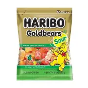 Haribo Gold Bears Sour Gummy Candy 45 Ounce -- 12 per case