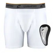 Champro Mens Compression Boxer Short w/Cup