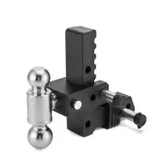 2'' Receiver 8'' Drop/Rise Hitch Ball Mount w/ Lock For Dodge Ram 1500 2500 3500