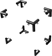 Aoneky 1'’ Golf Simulator Enclosure Frame Fittings - Corner Kit - Fits 3/4" EMT
