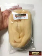 HR021-030-FS MOREZMORE YELLOW FLESH 30g 1oz Merino Needle Felting Wool Roving