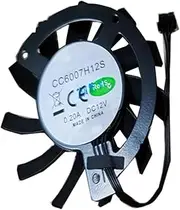 Mini PC Fan for COOLCOX CC6007H12S DC12V 0.2A