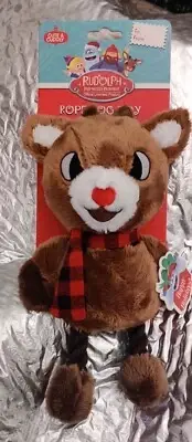 Rudolph The Red Nose Reindeer Plush Cute & Cuddly Dog Toy
