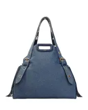 Maje Miss M Xl Denim Bag