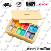 HIMI Metallic Gouache Paint, Set of 12 Colors×12ml