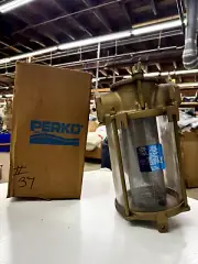 Perko Bronze Intake Water Strainer 0493006PLB w/ Stainless Basket for 1.5" Pipe