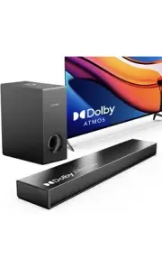 ULTIMEA Dolby Atmos Sound Bars for Smart TV, 190W Peak Power Soundbar