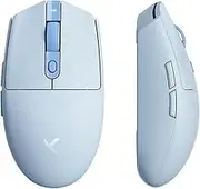 MCHOSE G3 Ultra Wireless Gaming Mouse，Dual 8K Polling Rate Focus PixArt PAW 3395 Optical Sensor - 26k DPI, 64g Ultra-Lightweight, Tri-Mode Connection, Blue