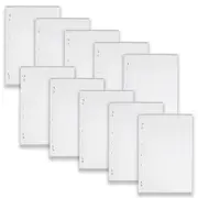 10pc Spirax 905 Lecture Pad A4 Notebook School/Writing 7mm Ruled 140Pgs Yellow