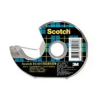 在飛比找樂天市場購物網優惠-3M 811D Scotch 可再貼隱形膠帶 19mmX32