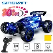 RC Car with Led Lights Music Gesture Radio Remote Control Spray Children Toys