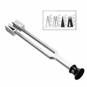 NEW tuning fork with foot Neurology C128 C64Hz according to Rydel Seiffer V S6D4