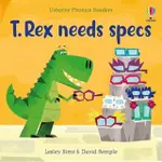 T. REX NEEDS SPECS (附線上音檔)/LESLEY SIMS PHONICS READERS 【三民網路書店】