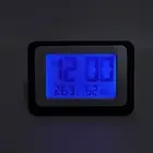 Digital Clock Large Display Blue Backlight Temperature Humidity Function Wal SD0