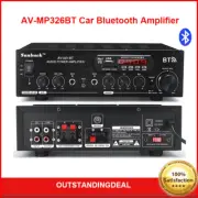 AV-MP326BT Professional Digital ECHO MIXER Home Amplifier 220V 12V Car Amplifier