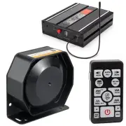 BooYu 200W 12V 20 Tones Police Emergency Siren PA System for Firefighter Ambu...