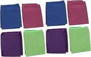 TOYANDONA 2sets Cooling Towels Multi Functional Sweat Absorbent Towels for Gym and Outdoor Activities Quick Dry 4pcs*2