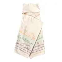 在飛比找蝦皮商城優惠-日本 Hoppetta 有機棉童趣森林熊耳朵浴巾(108x6