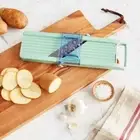 Benriner G Mandoline Vegetable Slicer - Green Japanese Kitchen Tool - 3 blades