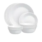 Corelle Vitrelle Dinner Set 16pc Winter Frost