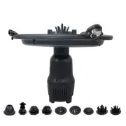 Floating Fountain, 1 HP, 200' Cord, 15,000 GPH, 13 Patterns, White LED Lights