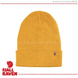 【Fjallraven 小狐狸 Classic Knit Hat 針織羊毛帽《橡子》】F77368/冬季帽/針織帽/雪帽