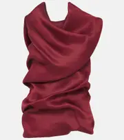 [Khaite] Khaite Luola draped silk top AU 12 red