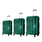 Slimbridge 20"24"28" 3PC Luggage Sets Green