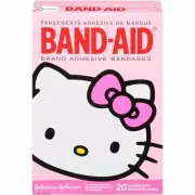 Band-Aid Childrens Adhesive Bandages, Hello Kitty 20 Each