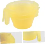 DIY Hair Dye Tool Kit 3pcs Hair Tint Cup Mixing Bowl Easy to Clean Portable