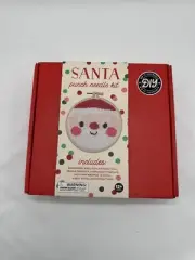 ECCOLO 2023 PUNCH NEEDLE KIT CHRISTMAS DECOR SANTA CLAUS DIY 12+