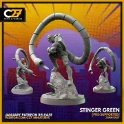 Scorpion 40mm Scale Miniature | Crisis Protocol Proxy | C27