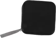 48 CD Storage Bag CD DVD Louver Fans Disk CD Double-Sided DVD Rv Fans Storage CD Storage DVD Portable Fans CD Player CD Truck Net Truck Supplies Fans Storage Bag CD Black Plastic
