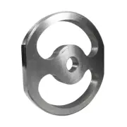 GRINDER PLATE #22 - KIDNEY W/ 2 FLAT EDGES