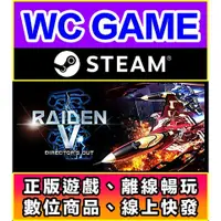 在飛比找蝦皮購物優惠-【WC電玩】PC 雷電V 導演剪輯版 中文 Raiden V