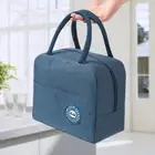 Lunch Box Bag Thermal Insulated Pouch Storage Leakproof School Office Kids Blue