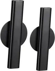 ibasenice 2pcs Nordic Wall Mounted Flower Tubes Decorative Metal Vases for Dried Flowers Minimalist Wall Hanging Planters Cute for Home Decor