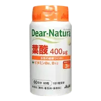在飛比找比比昂日本好物商城優惠-朝日 ASAHI Dear Natura 葉酸 60錠