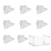 Acrylic Display Case Triangle Connector Assemble Clear Display Box Corner