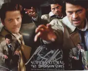 Misha Collins Autograph Supernatural Emergency Room Csi Autograph