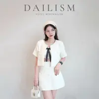 在飛比找蝦皮購物優惠-Dailism Set Felt Tweed 3 盤子配兩個