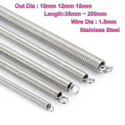 1.5mm Wire Dia.Expansion Extension Tension Spring A2 Stainless Extension Springs