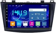 Car Multimedia Video Player is Compatible for Mazda 3 Navigation Integrated Machine Car GPS Navigator Installation CarPlay 4G + 64G Suitable, Compatible for 2004 to 2009,for 2010 to 2013