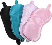 Beavorty 4pcs Sleep Mask Earbuds Eye Mask Eyelash Sleeping Mask for Extensions Blind Fold Sleep Accessories Sleeping Mask for Unicorn Sleeping Mask Weekend Favors