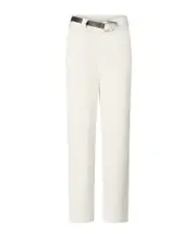 Pinko X Patrick McDowell Crossover Belted Trousers IT40,IT44,IT42,IT38,IT46 White
