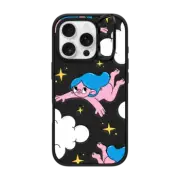 iPhone 16 Pro Impact Ring Stand Case MagSafe Compatible In the Clouds by Bobbi Rae