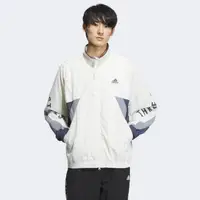 在飛比找momo購物網優惠-【adidas 愛迪達】外套 男款 運動立領外套 WORD 